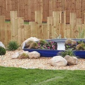 6ft Garden Boat Planter